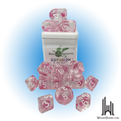 SET OF 15 DICE: CHERRY BLOSSOM